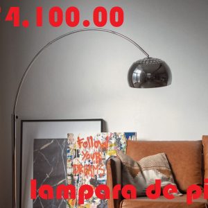 Lámparas modernas de piso con diseños únicos. Perfectas para leer, pintar y decorar tu espacio. Algunas cuentan con un brazo regulable.