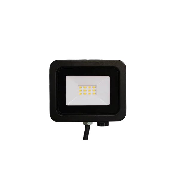 Reflector LED 10 Watts para exterior Negro Illux RL-3610.N