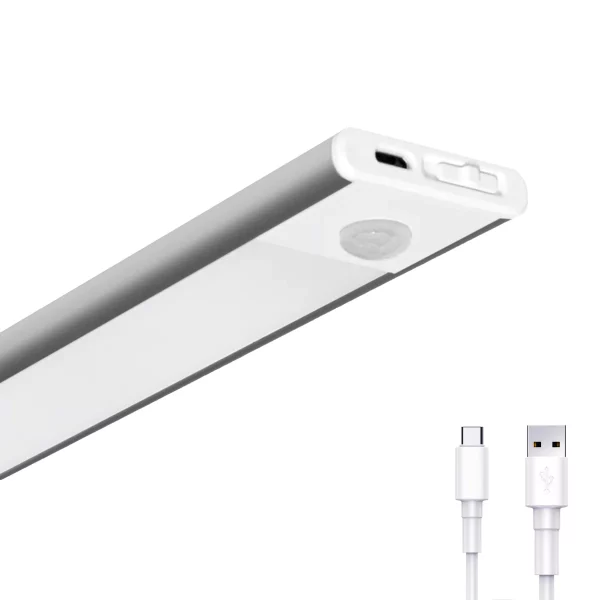 Luz de Closet LED con Sensor de movimiento, recargable USB, para gabinete, alacena. TL-4701.ASENS30