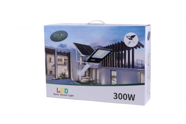 Lampara suburbana solar 300W - Imagen 2