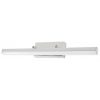 Arbotante LED 12w cromado en acero para interior - Imagen 2